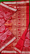Sambalpuri Silk Saree with bandha design