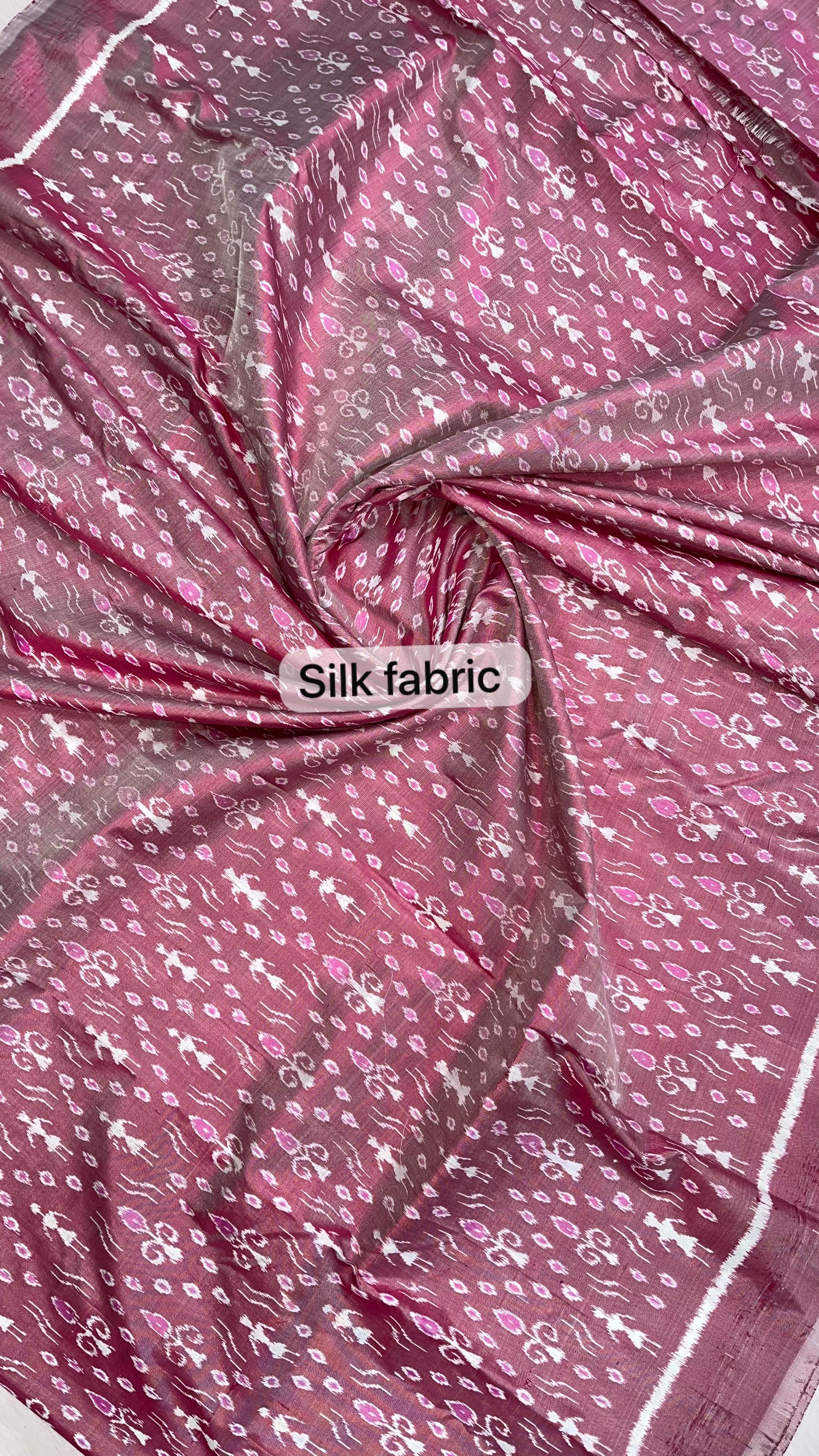 Silk fabric materials for kurti and blouse