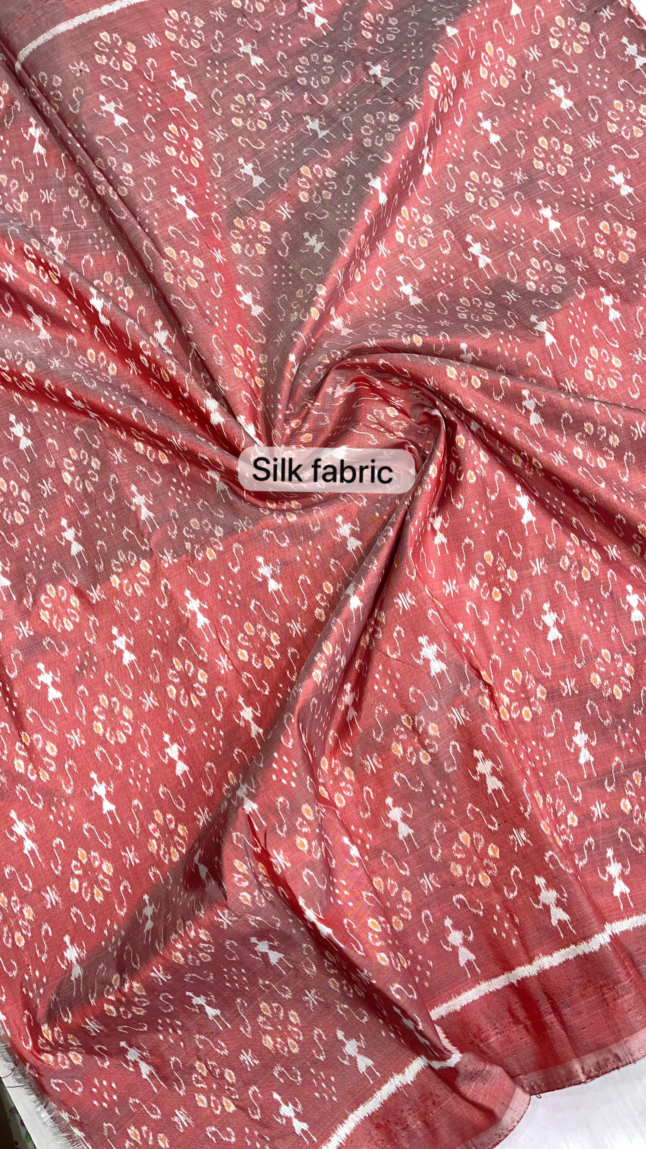 Silk fabric materials for kurti and blouse