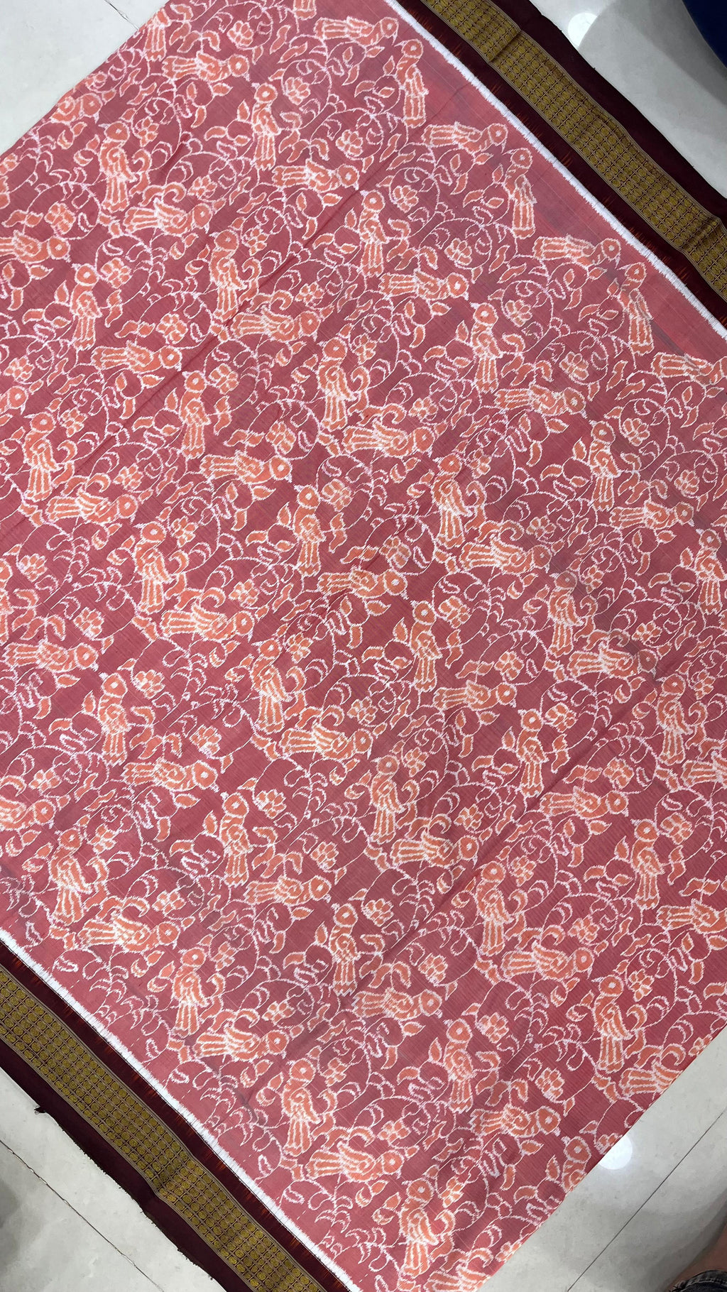 Exclusive design half tissue blouse piece