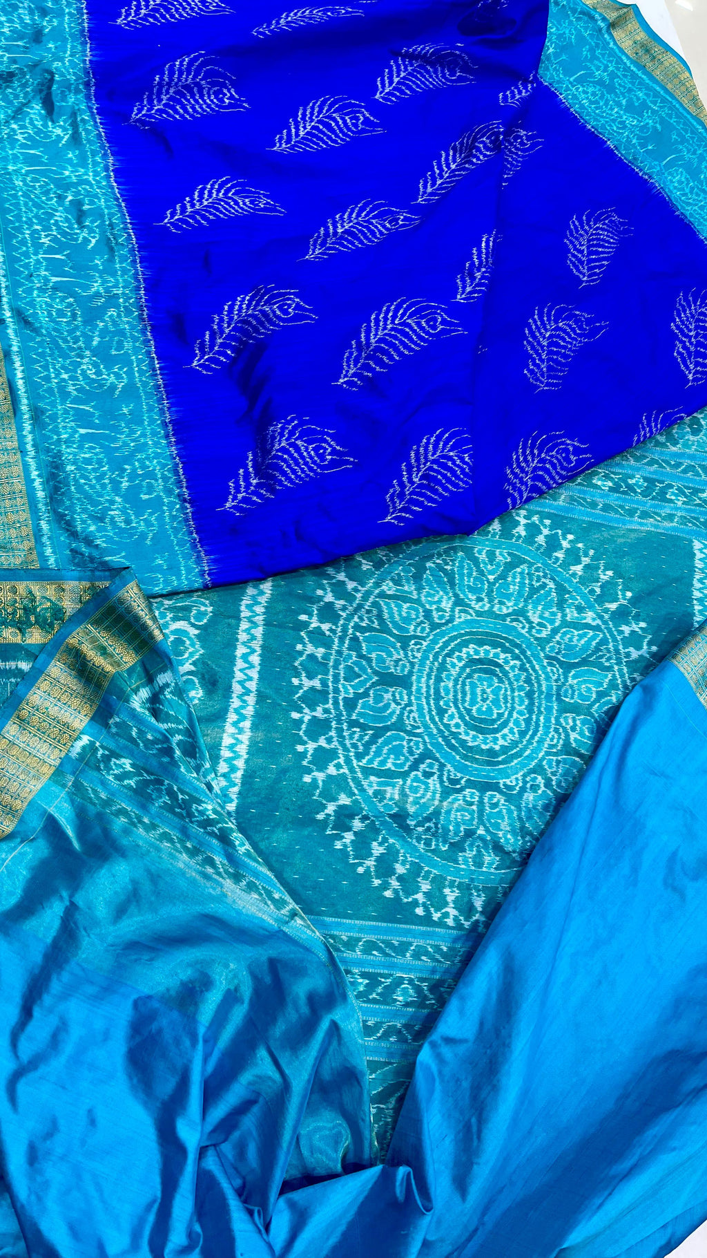 Sambalpuri Half tissue saree