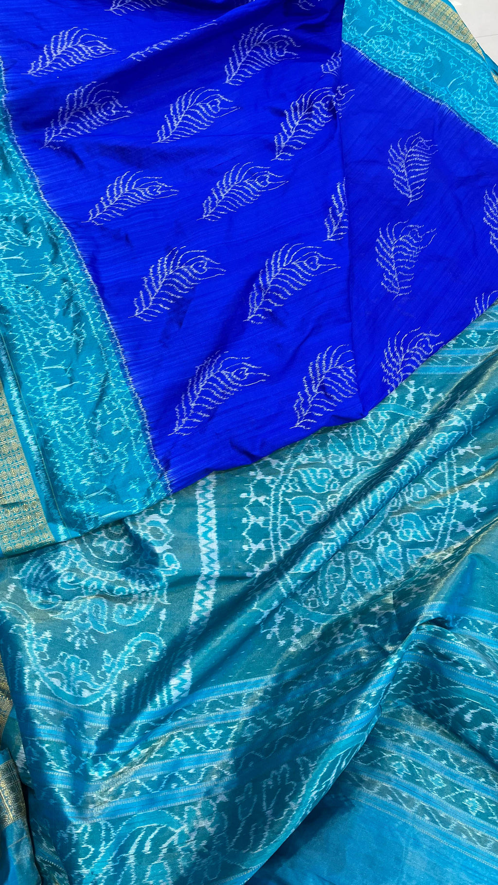 Sambalpuri Half tissue saree