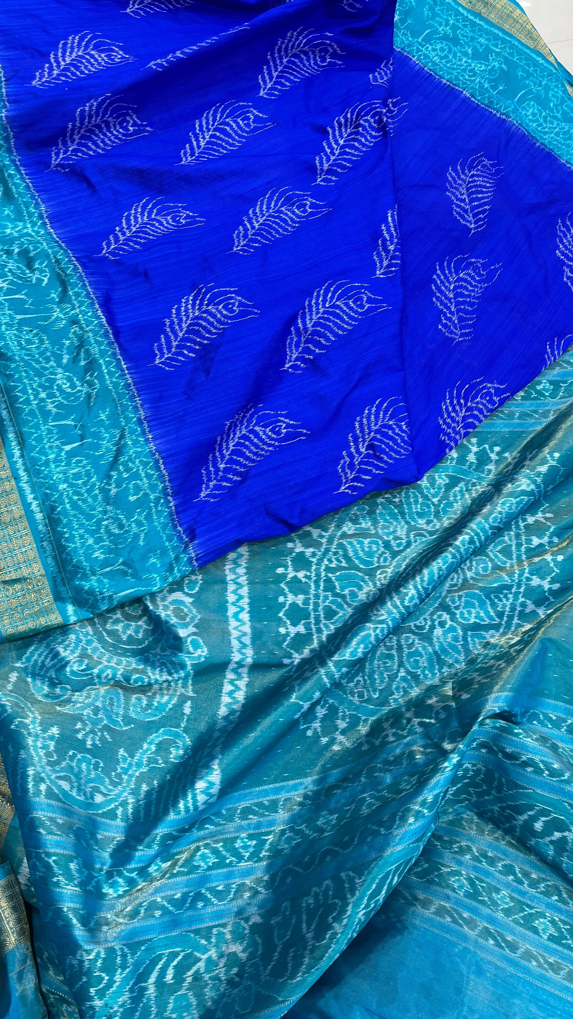 Sambalpuri Half tissue saree