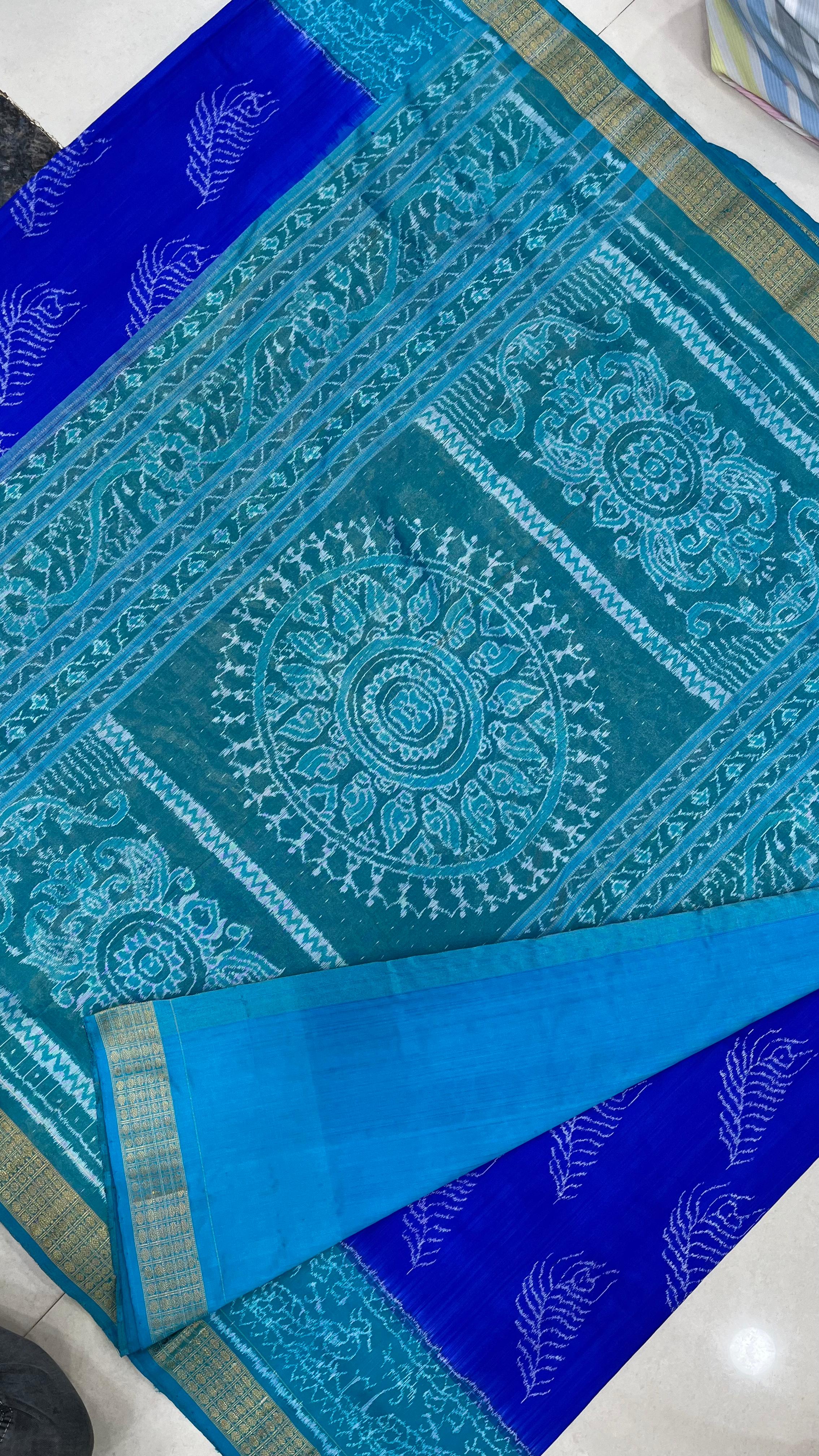 Sambalpuri Half tissue saree