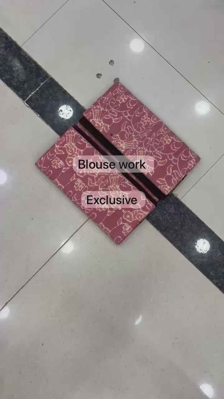 Exclusive design half tissue blouse piece